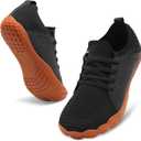 relxfeet Men's Barefoot Trail Running Shoes Minimalist Wide Toe Box Design Zero Drop Non-Slip Rubber Sole for Gym Hiking Walking
