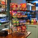 ODOXIA Candy Display Rack | Stackable Candy Organizer | Snack Organizer For Countertop | Snack Shelf And Chip Rack For Stores | Snack Display For Counter | Snack Stand For Office 2-Pack