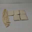 6 Pieces Fish Net Decor, 80 x 40 Inch Natural Fishnet Decoration, Cotton Netting Ocean Themed Decorative Supplies for Hawaiian, Nautical, Pirate, Mermaid, Beach Sea Party Home Decor