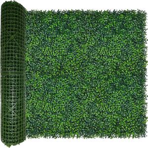 ODTORY Artificial Ivy Privacy Fence Wall Screen: 40X160 in(45 sqft) UV-Anti Faux Boxwood Roll Panels Greenery Backdrop Ivy Vine Leaf Hedges Fence Panels for Indoor Outdoor Green Wall Decor