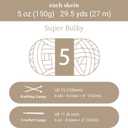 8 Pack Chunky Chenille Yarn for Crocheting & Knitting, 29.5yds 5 oz Each Skein Soft Fluffy Kitting Set, Thick Velvet Plush Yarn for Handcrafts Weaving Making Blankets (Khaki)