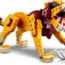 LEGO Creator 3in1 Wild Lion 31112 3in1 Toy Building Kit Featuring Animal Toys for Kids, New 2021 (224 Pieces)