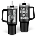 Dad 40 oz Stainless Steel Insulated Tumbler With Handle & Straw Lid for Dad on Fathers Day, Birthday, Christmas or Valentine's Day