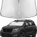 EcoNour Windshield Sunshade Compatible for Honda Passport 2019-2024 2025 2026, Sun Visor for Front Windshield & Window Sun Shade Cover, UV Heat Blocker & Protector, Car Accessories