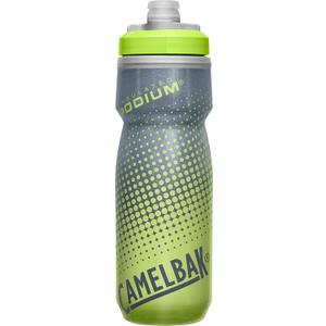 CamelBak Podium Chill Insulated Bike Water Bottle - Easy Squeeze Bottle - Fits Most Bike Cages - 21oz, Yellow Dot