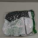 Eomenie One Piece Swimdress Swimsuits for Women Tummy Control Swim Dresses Skirt Bathing Suit (Large, Black Polka Dot)