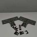 Upgraded WPW10546503 Dishwasher Top Rack Adjuster Compatible with Kitcheneaid Dishwasher Parts Upper Rack, Includes W10546503 W10195840 W10195839 W10250160 Part for Whirlpool kenmore Dishwasher, 8 PCS