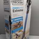 BLACK+DECKER Cordless Vacuum, Powerseries Extreme, Stick Vacuum Cordless Rechargeable, Interchangeable Floorhead with Crevice Attachment, 3 Speed Control, Lightweight, Blue (BSV2020G)