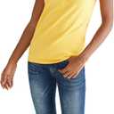 AEROPOSTALE Womens Aero Solid A87 Polo (Yellow, XXL)