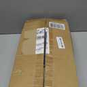 VTRIN Vertical Narrow Shoe Rack Organizer 10 Tier Tall Shoe Shelf Holds 20-22 Pairs with Non-Woven Dustproof Cover for Closet, Entryway Black