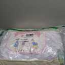 8pk Round Spandex Tablecloths for 72inch Table, Wrinkle Free Stretchy 132 inch Fitted 6ft Round Table Cloths Covers with Skirt for Wedding Birthday Parties Banquet Bridal Shower Events (White)