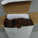 Comfyanno 38 Weighted Under Door Draft Stopper, Fits Front, Bedroom, Interior Door, Easy to Install, Block Cold Air Draft from Bottom Door, 2.2lb, Fits Door Gap up to 3, Brown