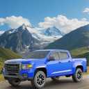 in-Channel Rain Guards Fit for Truck Chevy Colorado/GMC Canyon 2015-2022 Crew Cab Window Rain Guards Visors Vent Visors Window Deflector Vent Shades Car Accessories -4 pcs