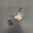 Deltana S35R514 3-1/2" x 3-1/2" x 5/8" Radius Hinge; Residential Thickness; Bright Nickel Finish