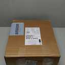 Amazon Basics 6 Storage Shelves with 6 Cube Wire Grid, Stackable Cubes, Black, 14" D x 14" W x 14" H