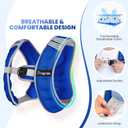 Fragraim Weighted Vest for Women Men - 8lb/10lb/12lb/16lb/22lb/25lb/30lb Weight Vest with Reflective Stripe, Detachable Phone Pouch, Ideal for Walking, Strength Training, Running, Workout, Cardio (Blue)