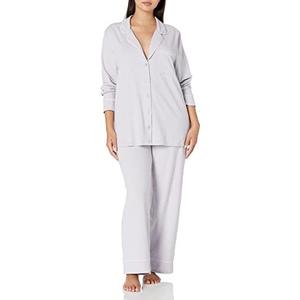 Amazon Essentials Women's Long Sleeve Cotton Modal Pajama Set, Loungewear with Full-Length Bottom M