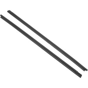 Motoforti Weatherstrip Window Seal, Window Trim Seal Belt, for Toyota Hilux Vigo 2005-2014, PVC, Front Left & Right, No.681620K020/681610K020, Black, 2pcs