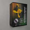 Joeys Sprinkler for Yard, Rotating Garden Sprinkler for Large Area Coverage, Lawn and Yard Sprinklers (Yellow)
