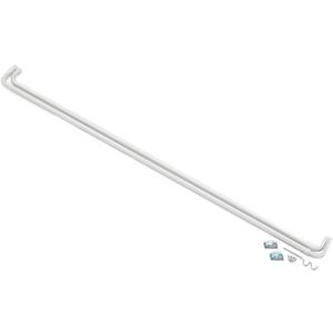 Fantasia 48-86 Inch Adjustable Width Double Curtain Rod for Windows with Brackets & Hardware - Easy to Install