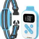 No Shock Dog Training Collar, Vibrating Dog Collar with Remote 2800Ft, Vibration Collar for Puppy Small Medium Large Dogs - No Prongs (Blue)