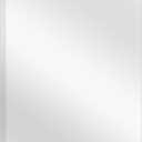 MCS Frameless Wall Mirror with 1 inch Bevel, 20x30 inch, Silver