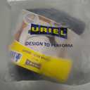 URIEL Right Side Hernia Belts for Men - Inguinal Hernia Belt for Men, Pre and Post Surgery Truss, Size Large, Black (39.8-44.5 Inches)