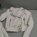 [BLANKNYC] Women's Moto Jacket (White, XS)