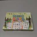 2 x Fancy Land Soccer Bingo Game Birthday Party Bingo Cards Set for Kids Adults Christmas Classroom Supplies Sports Theme Gifts 24 Players