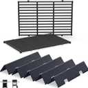 QuliMetal Grill Parts Replacement 7636/67046 Flavorizer Bars 7639/7638 Grill Grate for Weber Spirit/Spirit II 300 Series & GS4,Spirit E/S-310 320,Spirit II E/S 310 Gas Grills with Front Mount Control