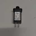 24V LED Transformer Controller, Class 2 Power Supply, IP44 Waterproof, Low Voltage Transformer, US Plug for 6W Christmas String Light (2 Packs)