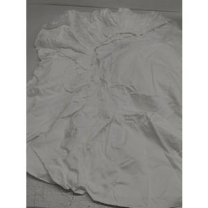 2Twin Fitted Sheets 38×50 White