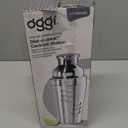 Oggi 23-Ounce Stainless Steel Cocktail Shaker, Silver