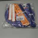 Blue Graduation Orange Party Decoration Class Banner Hanging Pom Poms Flowers High School College Grad Supplies