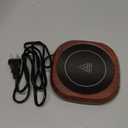 Coffee Mug Warmer - Coffee Cup Warmer for Desk Auto Shut Off, Smart Electric Candle Warmer Beverage Warmer for Coffee, Tea, Water, Milk and Coco, 5 Temperature Settings & 1-12H Timer (Wood Grain)