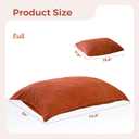 MAXYOYO Giant Bean Bag Chair with Pillow, 3 in 1 Convertible Bean Bag Chair, Full
