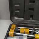 Luckyway Door Lock Installation Kit Mortising Machine Mortise Jig, Door Lock Hole Opener Kit, Lock Mortiser with 3 Drill Bits for Wooden Doors