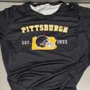 Men's Football Shirts Short Sleeve City Map Helmet T-Shirt Team Color Game Day Apparel Fans Gift Small