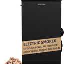 EAST OAK 30" Electric Smoker for Outdoors | Up to 6× Longer Smokes on a Single Load | Side Chip Loader for Uninterrupted Smoking | Bigger Batches with 725 sq in Cooking Area