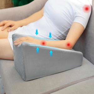 Arm Elevation Pillow Wedge Arm Pillow for Adult After Post Surgery Rest to Keep Elevated Pillow Arm Pillow for Broken Arm (Grey)