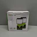 LE 1000LM Battery Powered LED Camping Lantern, Waterproof Tent Light with 4 Light Modes, Camping Essentials, Portable Lantern Flashlight for Camping, Emergency Light, Power Outages, Not Rechargeable (Green-1000lm-2Pack)