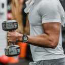 Compatible With Garmin Watch Band, Super Rugged Nylon Sports Strap With Woven Loop Design, For Fenix/Forerunner/Approach/MARQ/Quatix/D2 Series Tough Replacement Band For Men (20MM / Small (6.4'' to 7.4''), Black)