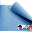 USA Made 18" x 1200" Dark Blue Kraft Paper Roll, 45 lbs Thickness, American Quality Colored Kraft Paper for School, Bulletin Board - Non-Toxic, Odorless, Safe for Kids