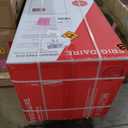 Frigidaire Upright Freezer, 6.5 cu. ft., Deep Freeze, Vinyl Coated Metal with Wire Shelving, Compact for Kitchen, RV, Dorm, Cabin, and Trailer, Platinum Design Series, Silver - 21D x 23W x 56H