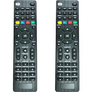 Paquete de 2:Universal TV Remote Control is Suitable for LED Smart TVS of LG,Samsung,Sony,Philips,Panasonic,Sharp,Toshiba,Hitachi,VIZIO,TCL,JVC,Hisense and Other Brands