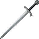 Szco 28” Latex Excalibur LARP Sword – Adult Medieval Cosplay Prop, Costume Accessory for LARP & Theatrical Use (18+)