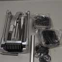 French Fry Cutter, Stainless Steel Potato Cutter with 1/2 Inch, 3/8 Inch and 1/4 Inch Blades (Manual Cutter, 1/2 '' & 3/8 '' & 1/4 '' Blade)