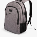 Travel Laptop Backpack, Anti-Theft Pocket, Slim Bookbag For College School Business, Holds 15.6 Inch Computer, USB Charging Port, Not-Made In China