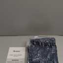 blunique Heated Blanket Electric Throw Waffle, 50x60 Inches Sherpa Fleece Fast Heating Blanket 6 Heating Levels & 4 Hours Auto Off ETL Certification, Navy Throw