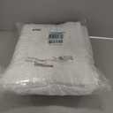 Surmente 5 Pack White Rectangle Tablecloth 90 x 132-inch Rectangular Polyester Table Cloth for Weddings, Banquets, or Restaurants